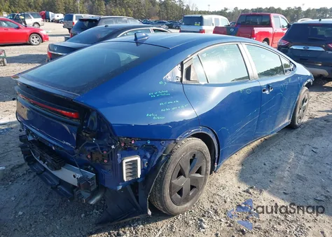 2024 Toyota Prius Le из США, поврежденный, VIN JTDACAAU2R3030180